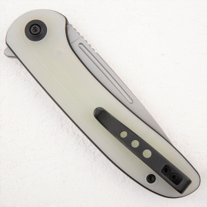 Нож WE Knife Saakshi, 20CV, Titanium Black/G10 Natural - складной туристические ножи из стали Нож WE Knife Saakshi, 20CV, Titanium Black/G10 Natural - складной туристические ножи из стали
